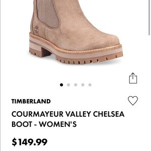 Timberland Chelsea boot, only worn once!!!